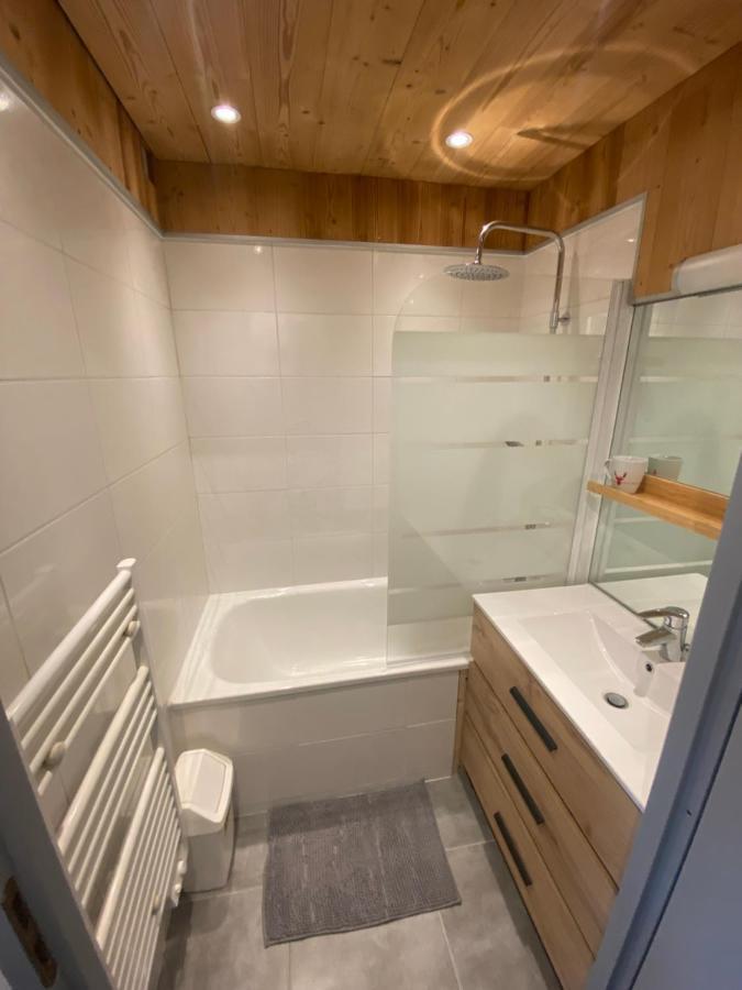 Chaleureux Appartement Renove Ambiance Chalet Praz-sur-Arly Exterior foto