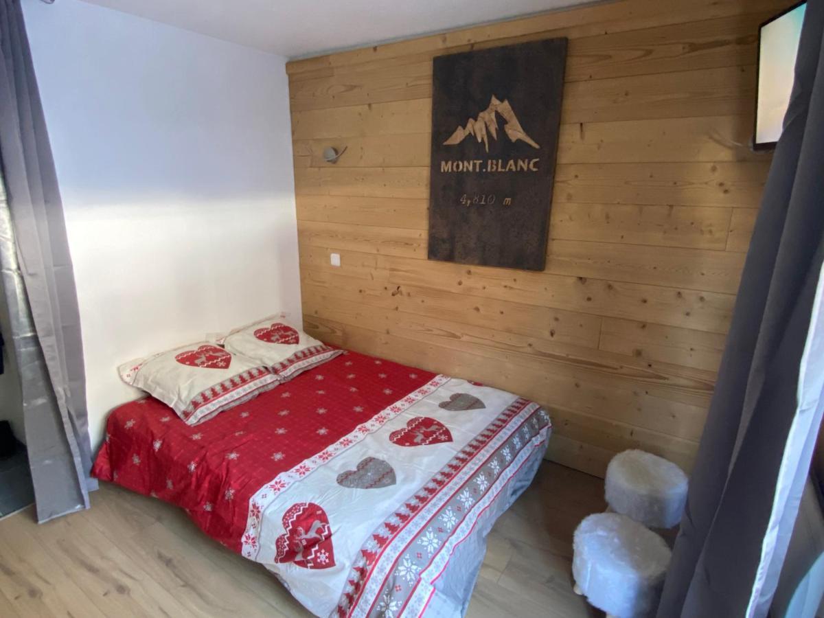 Chaleureux Appartement Renove Ambiance Chalet Praz-sur-Arly Exterior foto